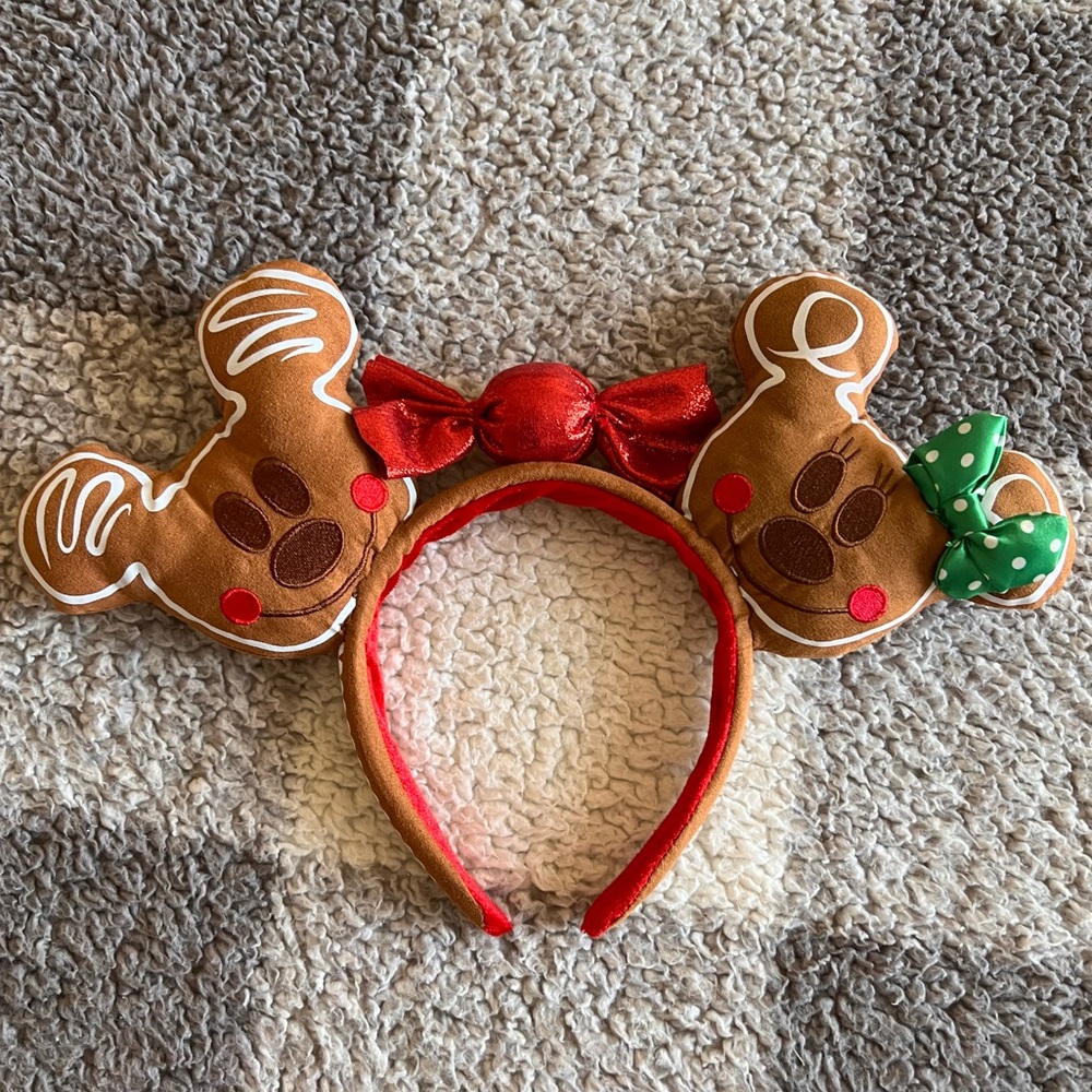 Gingerbread Disney Minnie ears